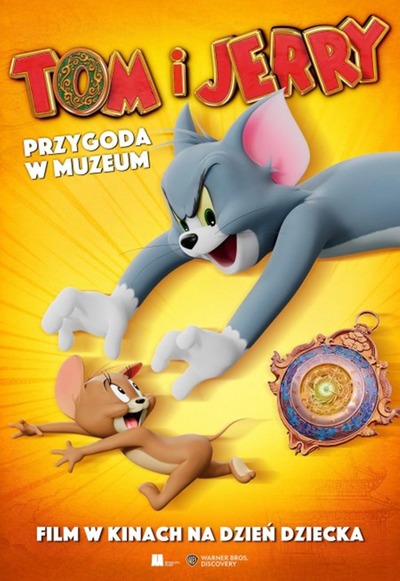 Plakat wydarzenia: TOM I JERRY: PRZYGODA W MUZEUM (2D dubbing) 