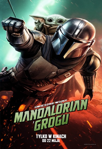 Plakat wydarzenia:  MANDALORIAN I GROGU (2D dubbing) 