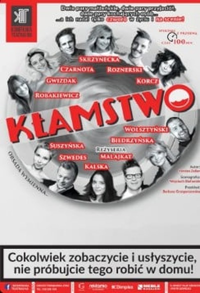 Plakat wydarzenia:  Kłamstwo - komedia małżeńska spektakl